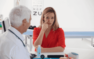 Doctor examining a patient for balloon sinuplasty in Los ANgeles - Socal Sinus